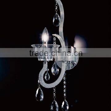 Antique Crystal Wall Lamp for Super Class 2"-3" Crystal Fixture United States America UL CL-8109-1