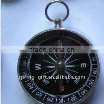 promotion metal compass key ring