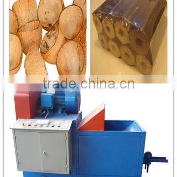 Coconut shell dust (3-5mm) briquette making machine