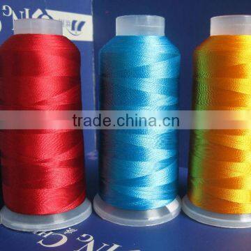 100% viscose rayon embroidery thread