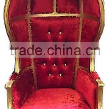 Baloon Canopy Throne Chair