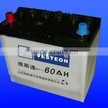 car battery for European car DIN75