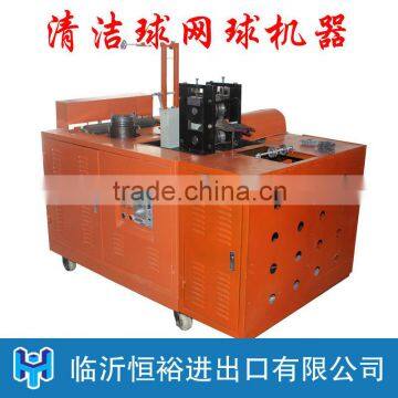 HOT Automatic stainless steel mesh scourer making machine