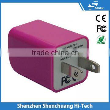 Universal US Plug Travel USB Wall Charger