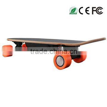 2016 new product in-wheel hub motor electric skateboard