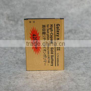 For Samsung Galaxy NOTE 2 N7100 mobile battery,3.7V 4200mAh,18 months warranty