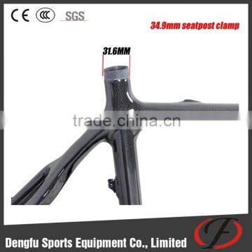 Dengfu Cyclocross Carbon Frame Oem High Quality Cyclo Cross Frame FM059 photo-3