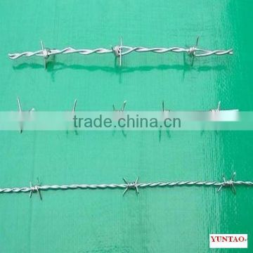 Cheap Double Twist Electro galvanized barbed wire 1