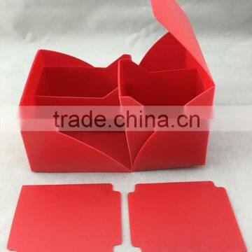 Dual Deck Box With Different Color for 180 Pcs Game Card With Sleeve
