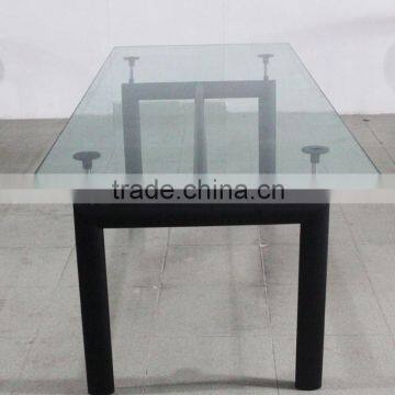 glass meeting table, living room furniture centre glass table