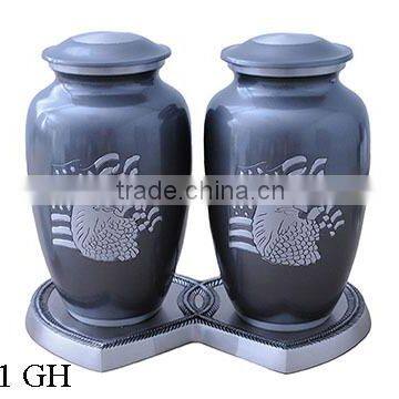 Brass Eagle Companion Cremation Urn