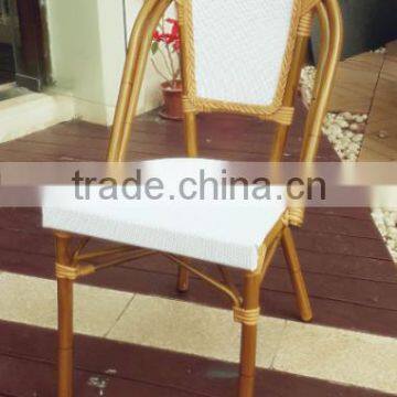 used chairs for sale, bistro bamboo aluminum side chair