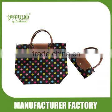 Folding shopping bags with dots/bag shopping