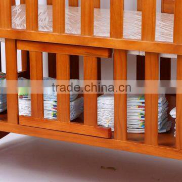 2015 Best Quality Wooden Wooden Baby Cot photo-3