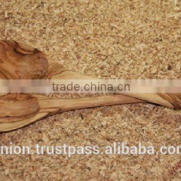 Olive Wood Carved Crockeries Set