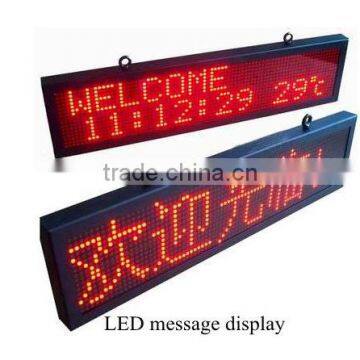 led time temperature display/ led gas station price signs/ large screen indoor and outdoor weather station