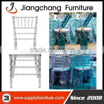 Wholesale Crystal Transparent acrylic Tiffany Chairs JC-A604