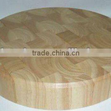 Durable rubber wood chopping board