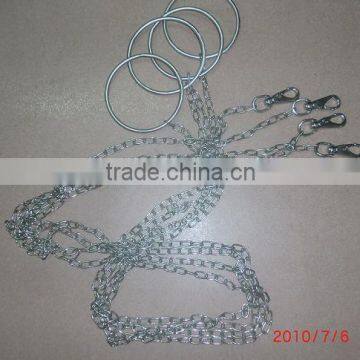 Dog chain, pet link chain, animal chain, short link chain, chain factory