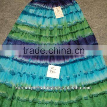 Rayon Crape Long Skirts