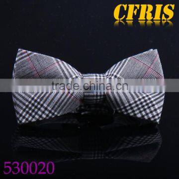 Hot sale boys cheap cotton bow tie