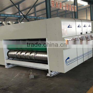 Automatic High-speed Flexo Printer Slotter Die-cutter Stacker Machine photo-2