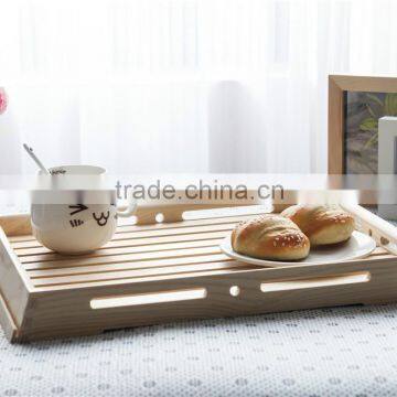 Pine Wood Cooling Tray for Food, Bread Tray