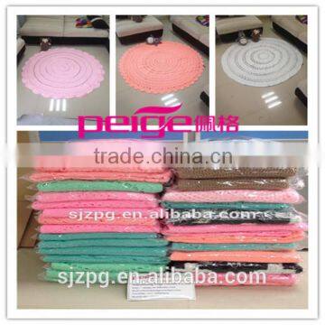 Factory Crochet Knitting Rugs for Babies Crochet Floor Hand Rugs photo-2