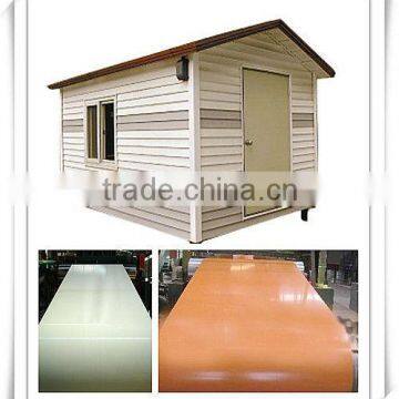 Construction material-prefabricated house steel material-Prepainted galvanized steel plate-anti-corrosiveweather ability