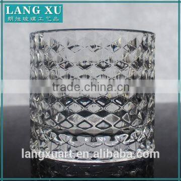 LX-B204 hand press maxi glass candle cup holde