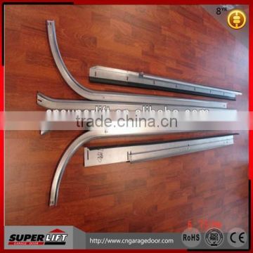 Galvanized steel track for Sectional garage door                        
                                                Quality Choice