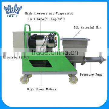 cement sand mixing plaster machine