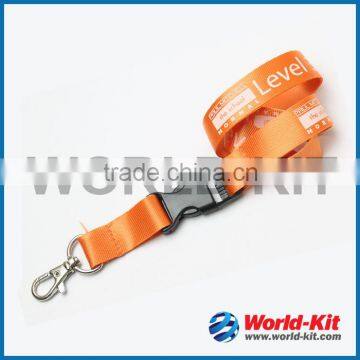 promotional Cheap price high quality Nylon lanyard strap custom