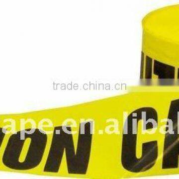 PE warning tape for road signs barrier tape
