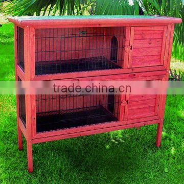 wooden rabbit cage