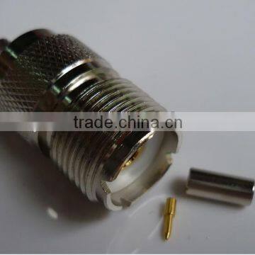 RF Coaxial Connector UHF female Crimp for RG316