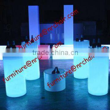 shanghai night club party use pub acrylic LED ice bucket cooler