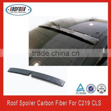 For CLS C219 W219 07-10 Carbon Fiber Bsd Style Roof Spoiler