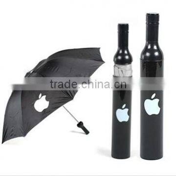 honsen 3 folding promotional wine Umbrella bottle