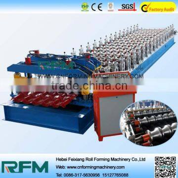 FX950 glazed tile roofing sheet rolling machinery