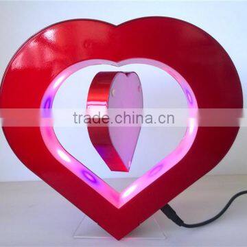 2015 new home wedding decoration red heart shape photo frame