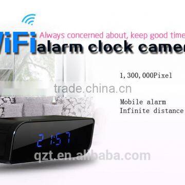 Hottest A106 wfi clock network camera hidden camera clock for sale