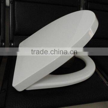 1059 Toilet Seat; 1700g Thick Plain Toilet Seats White PP Plastic Seats Lids Bathroom Fittings photo-4