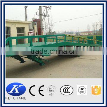 hydraulic container dock lift, adjustable loading dock ramp for sale