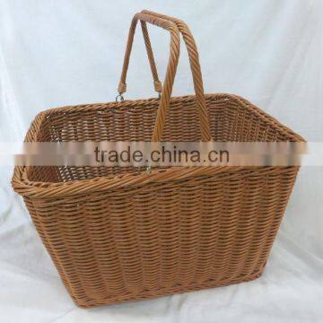 Eco-friendly PP rattan hanging basket