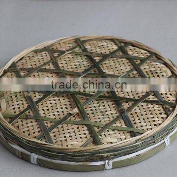 Flat Bamboo Weaving Sieve Basket photo-5