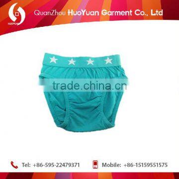 100%cotton high quality huoyuan baby underwear high quality organic