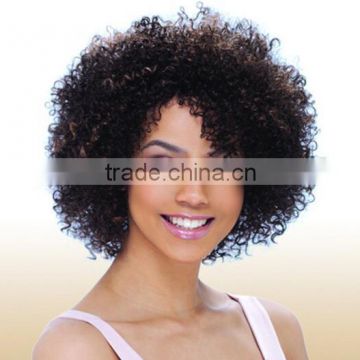 Synthetic Curly Hair Kinky Afro Hair Weave Extensions