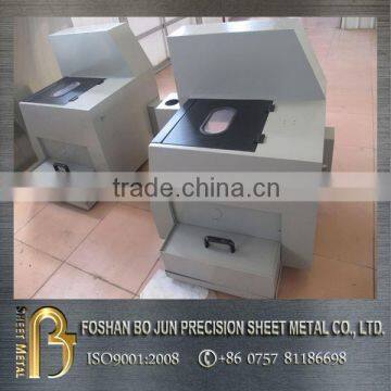 China supplier cnc machinery customized sheet metal large steel powder coated enclosure