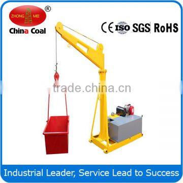 construction mini diesel hoist with 1 ton loading capacity